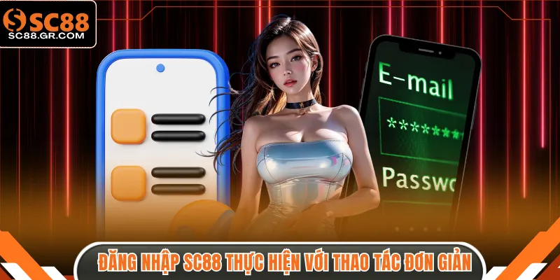 Đăng nhập SC88 thực hiện nhanh với thao tác đơn giản
