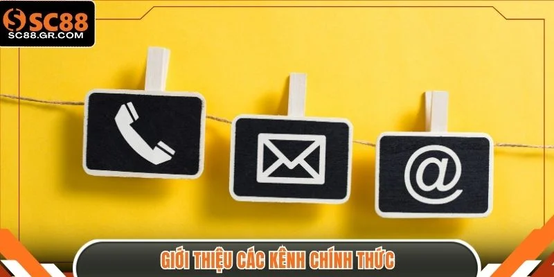 Giới thiệu các kênh chính thức