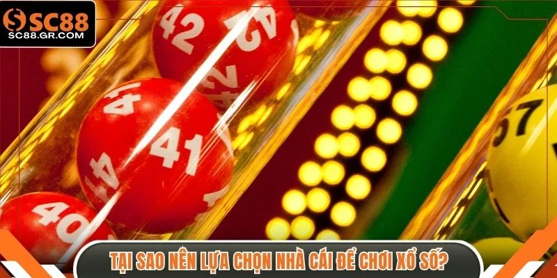 Tại sao nên lựa chọn nhà cái để chơi xổ số?